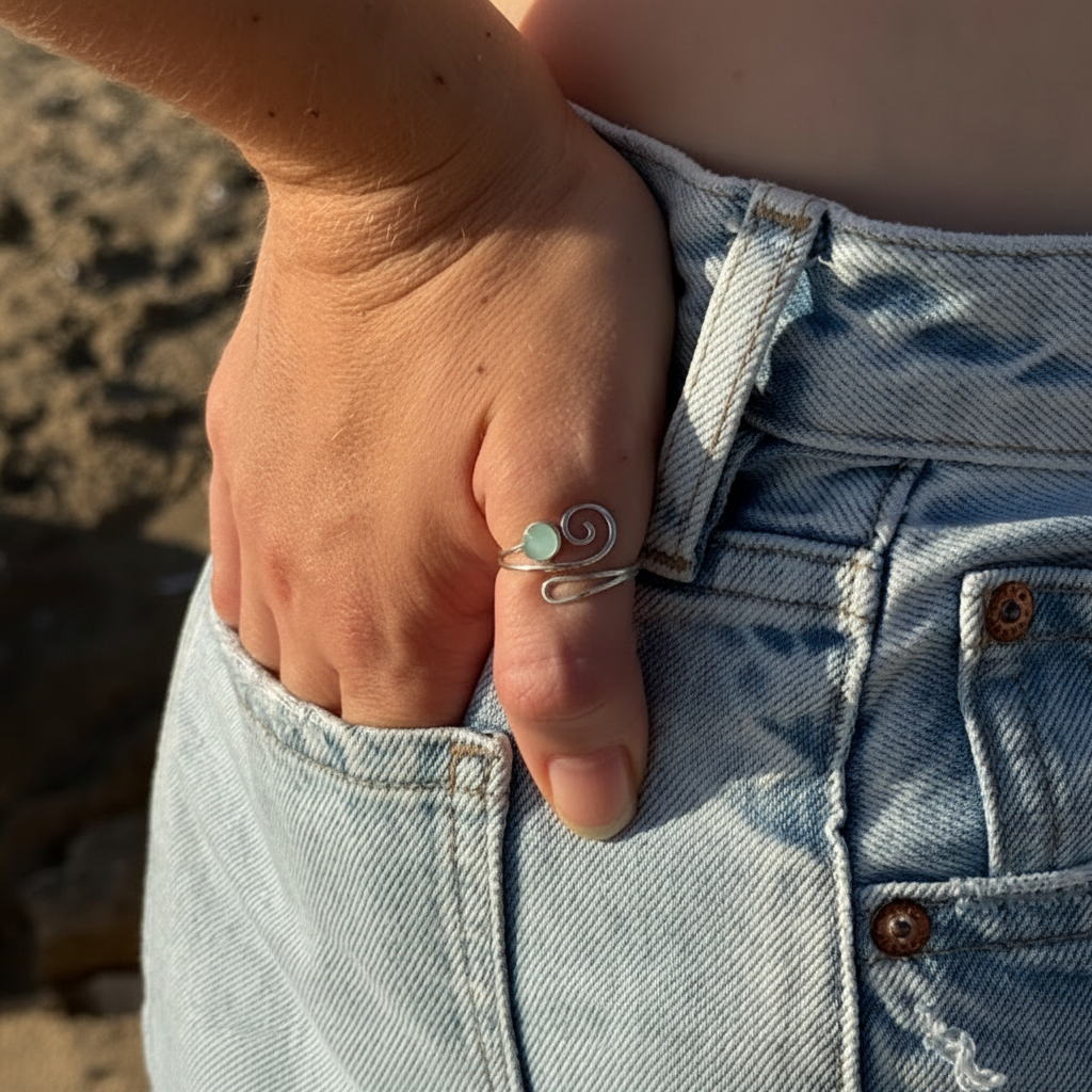 Ring - Clear Nail Polish