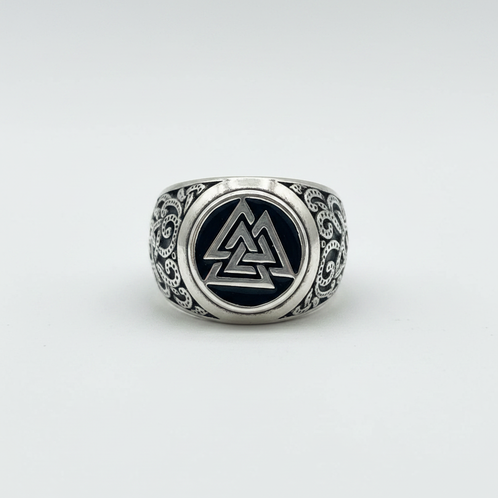 Valknut Norse - White