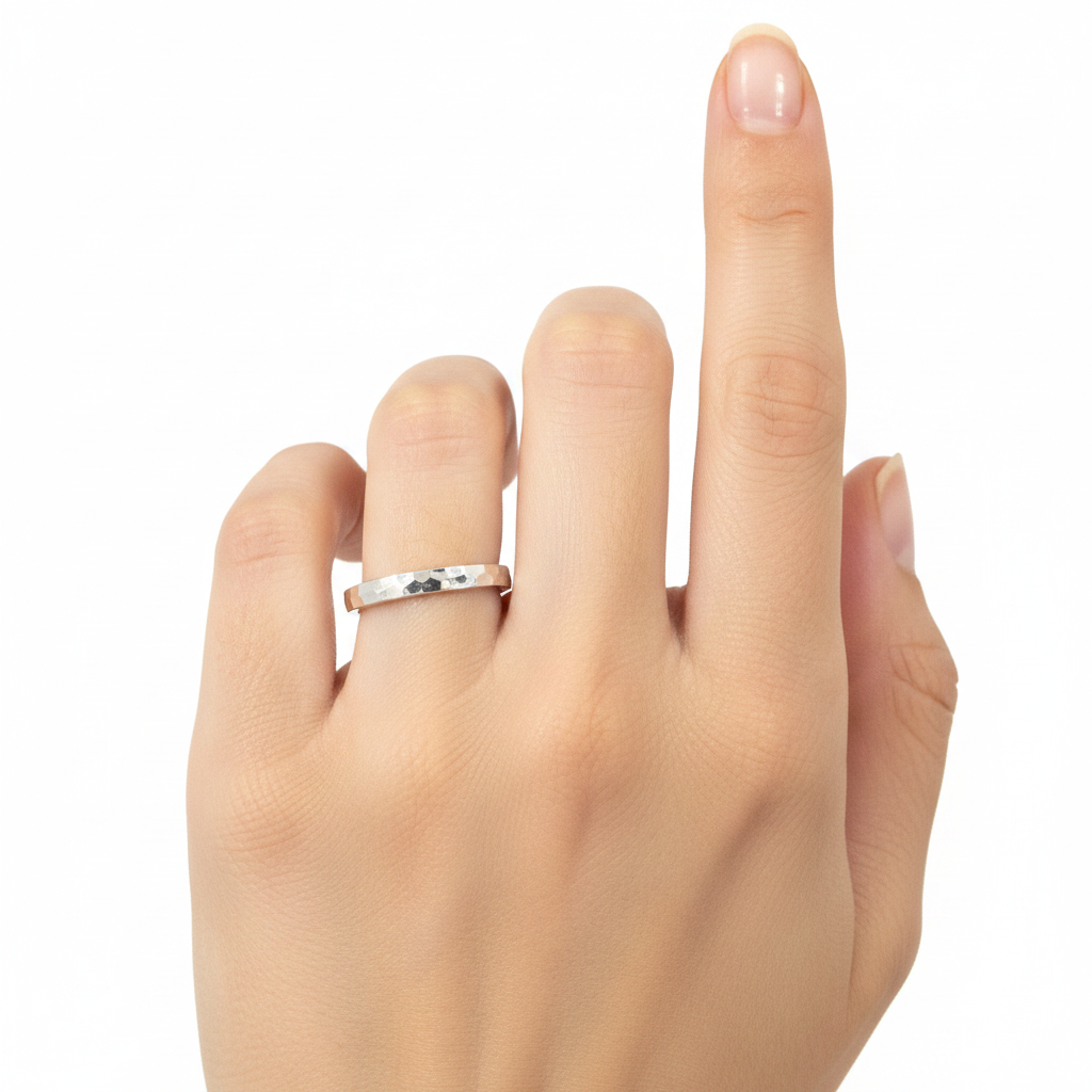 On finger